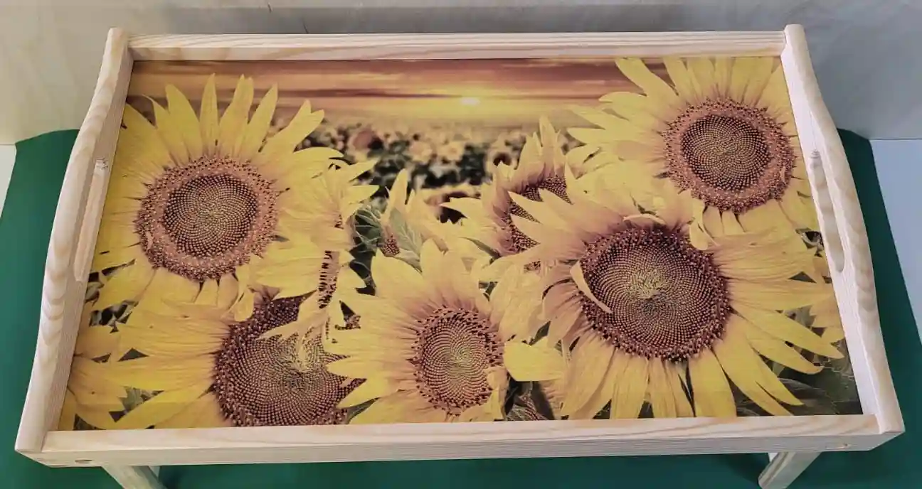PIKUSA — Frühstückstablett, Plantage bei Sonnenaufgang